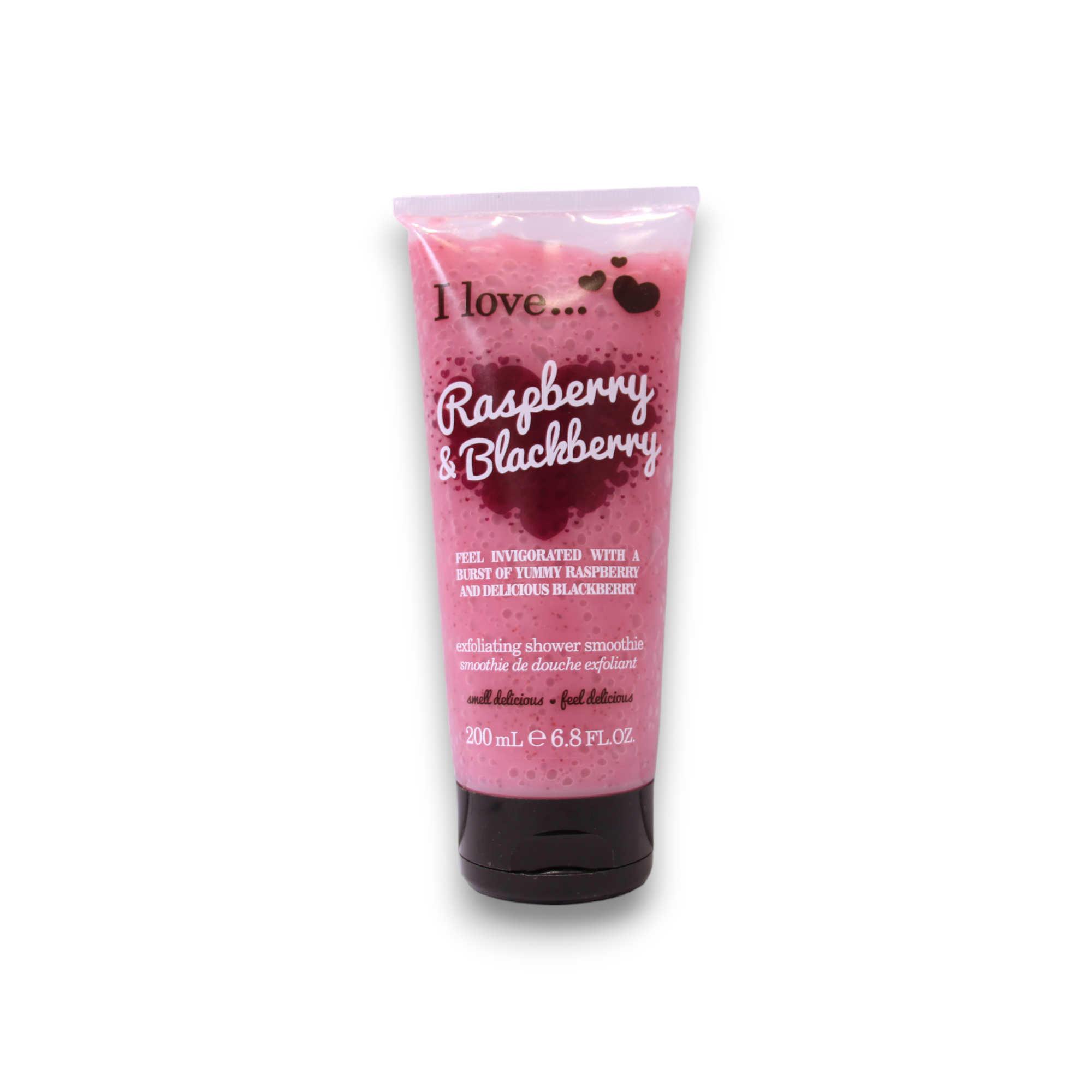 Exfoliačný Sprchový Smoothie Telový Peeling Malina A čErnica 3